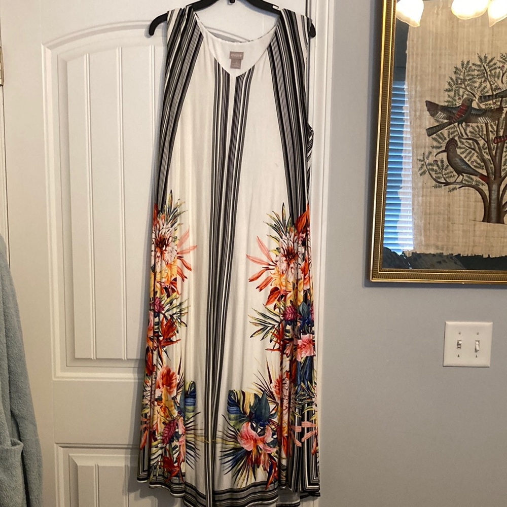 Chico sleeveless maxi dress